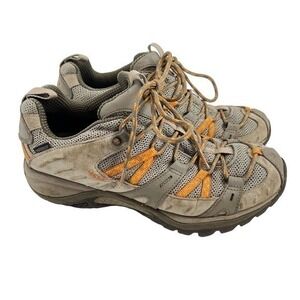 MERRELL Womens Hiking Shoes WaterProof Brindle Brown Size 8 Trail Siren Sport